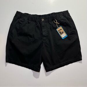 NEW Bear Bottom Casual Chino Shorts, Men’s Size XXL, Stretch, Inseam 7” Black
